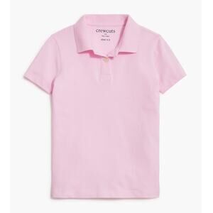 Crewcuts Pique Side Slits Polo Short Sleeve Casual Shirt US Girl's 8 New
